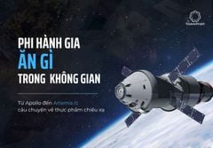 Phía sau bữa ăn của những phi hành gia
