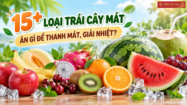 15+ loại trái cây mát cho cơ thể ngày nắng nóng