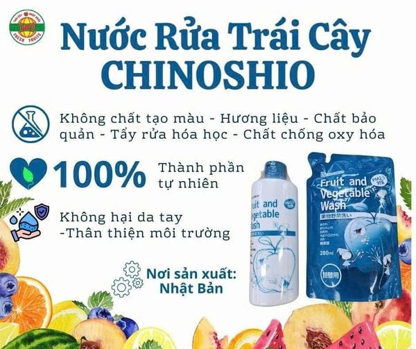 Khám Phá Nước Rửa Trái Cây: Giải Pháp Hoàn Hảo Để Bảo Quản Tươi Ngon Và An Toàn Cho Sức Khỏe Của Gia Đình Bạn !