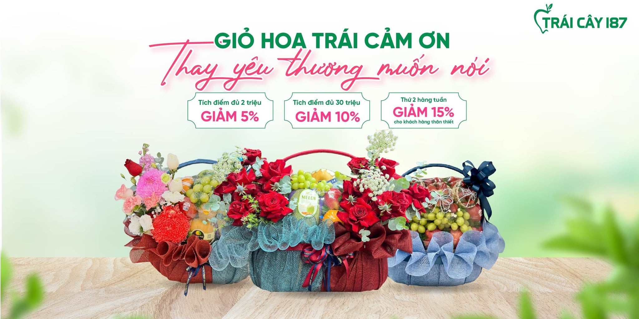 GIỎ TRÁI CÂY DỊP LỄ