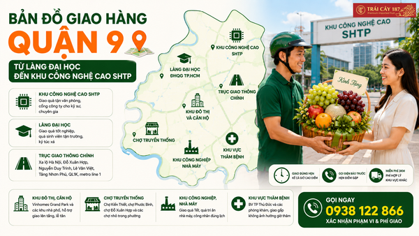 Đặt mua giỏ trái cây nhập khẩu quận 9 giao tận nơi