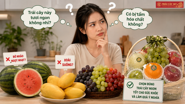 Làm sao biết trái cây tươi ngon