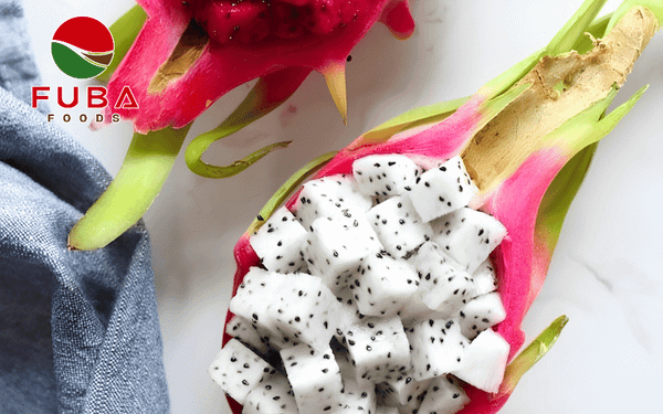 Frozen Dragon Fruit Cubes for Food Service Businesses