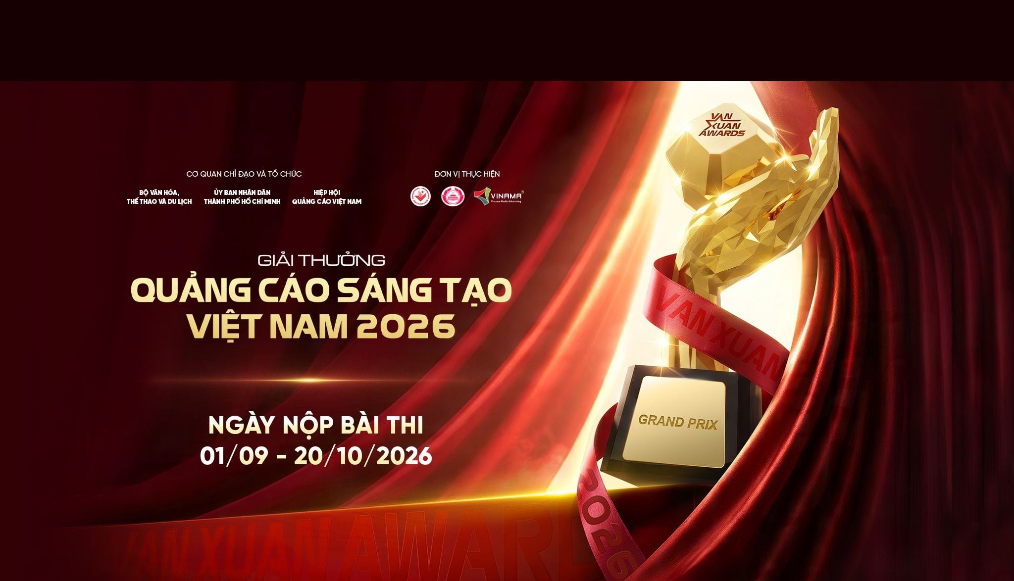 Vạn Xuân Awards 2026 chính thức mở cổng nhận bài dự thi từ ngày 1/9