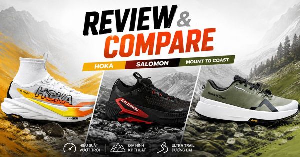 Review & So sánh Hoka Tecton X 4, Salomon S/LAB Genesis 2 và Mount to Coast M1