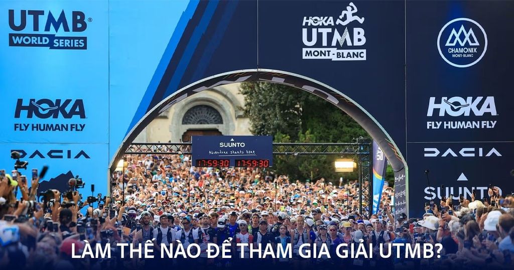 Làm thế nào để tham gia giải UTMB?