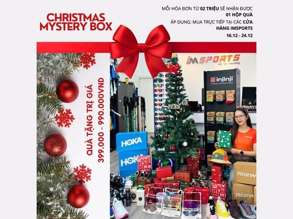 Mua sắm tại IMSports nhận quà Giáng Sinh trị giá tới 990.000đ