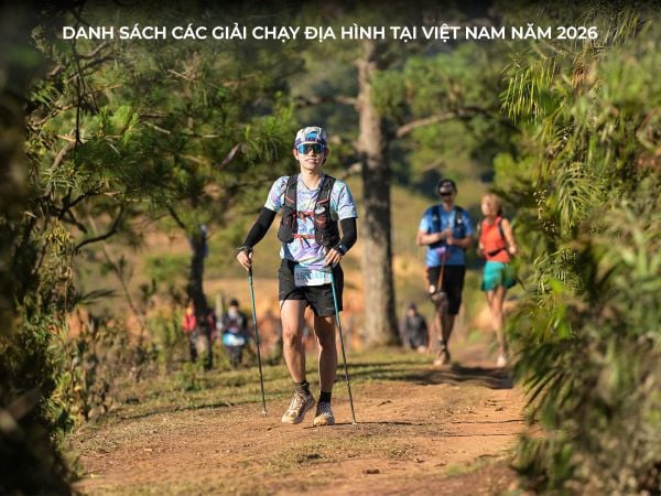 Danh sách các giải chạy địa hình tại Việt Nam năm 2026