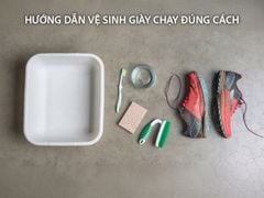 Hướng dẫn vệ sinh giày chạy đúng cách