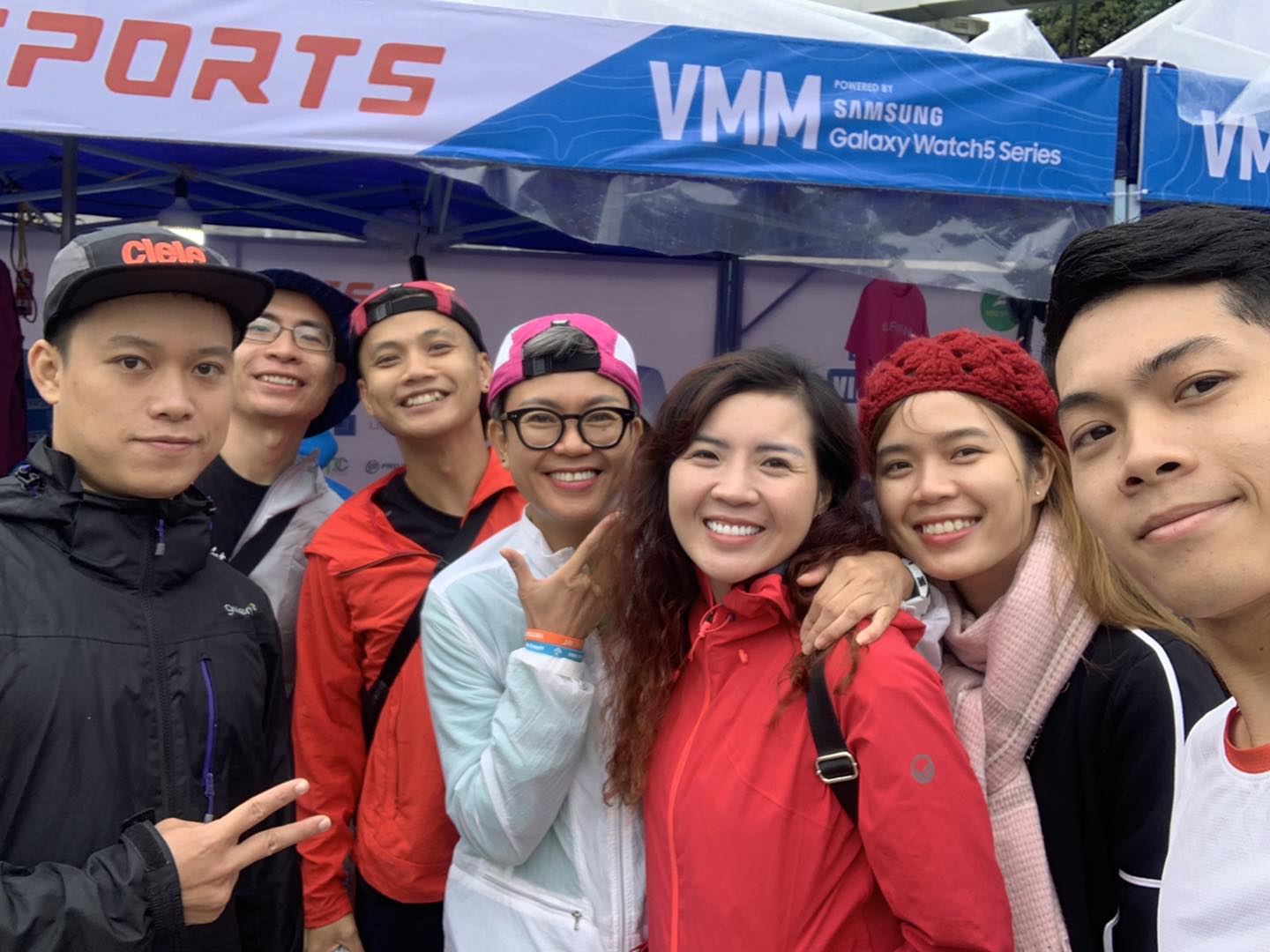 Booth của Imsports tại giải chạy Marathon