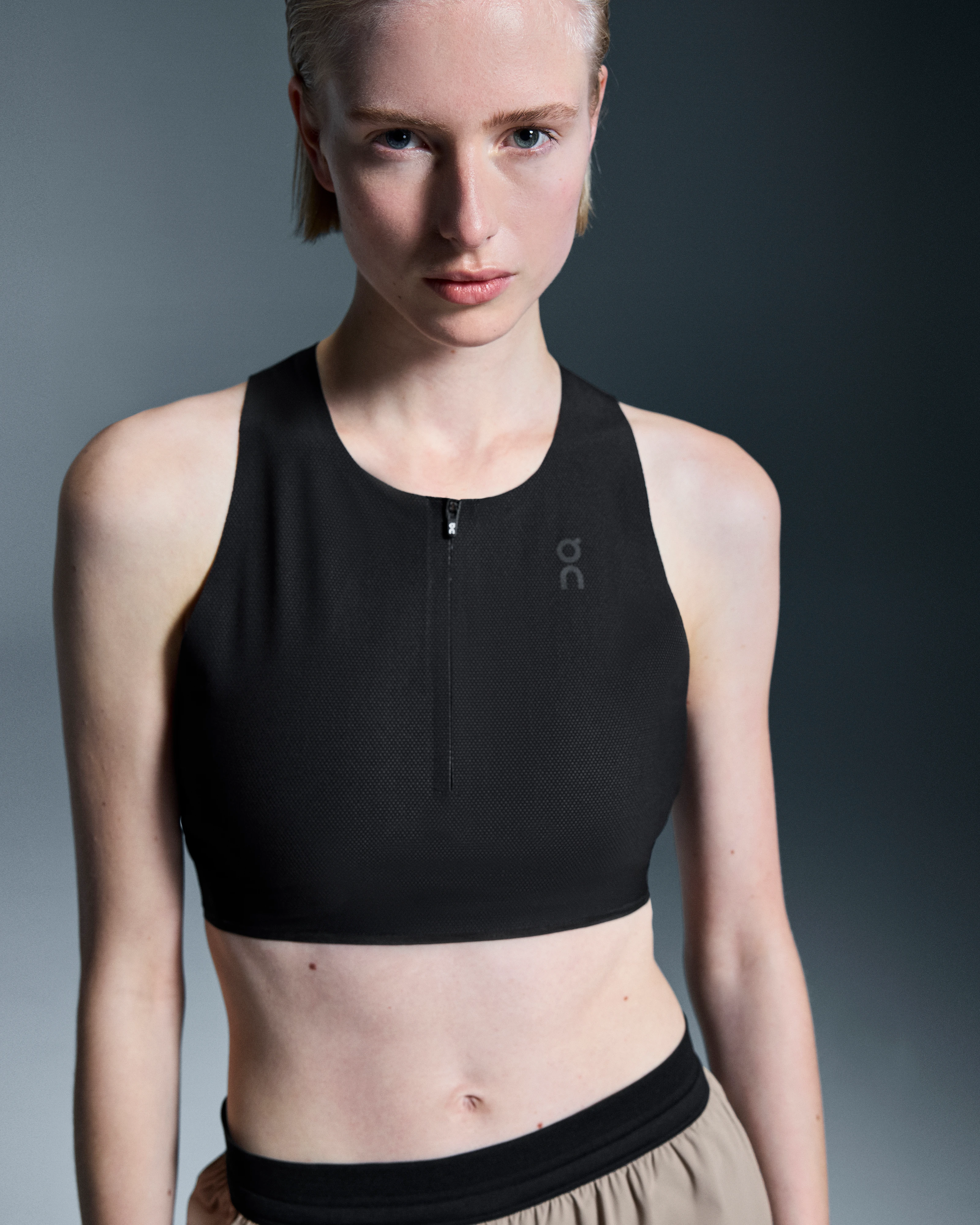 On Race Crop Black Women Tops and t-shirts