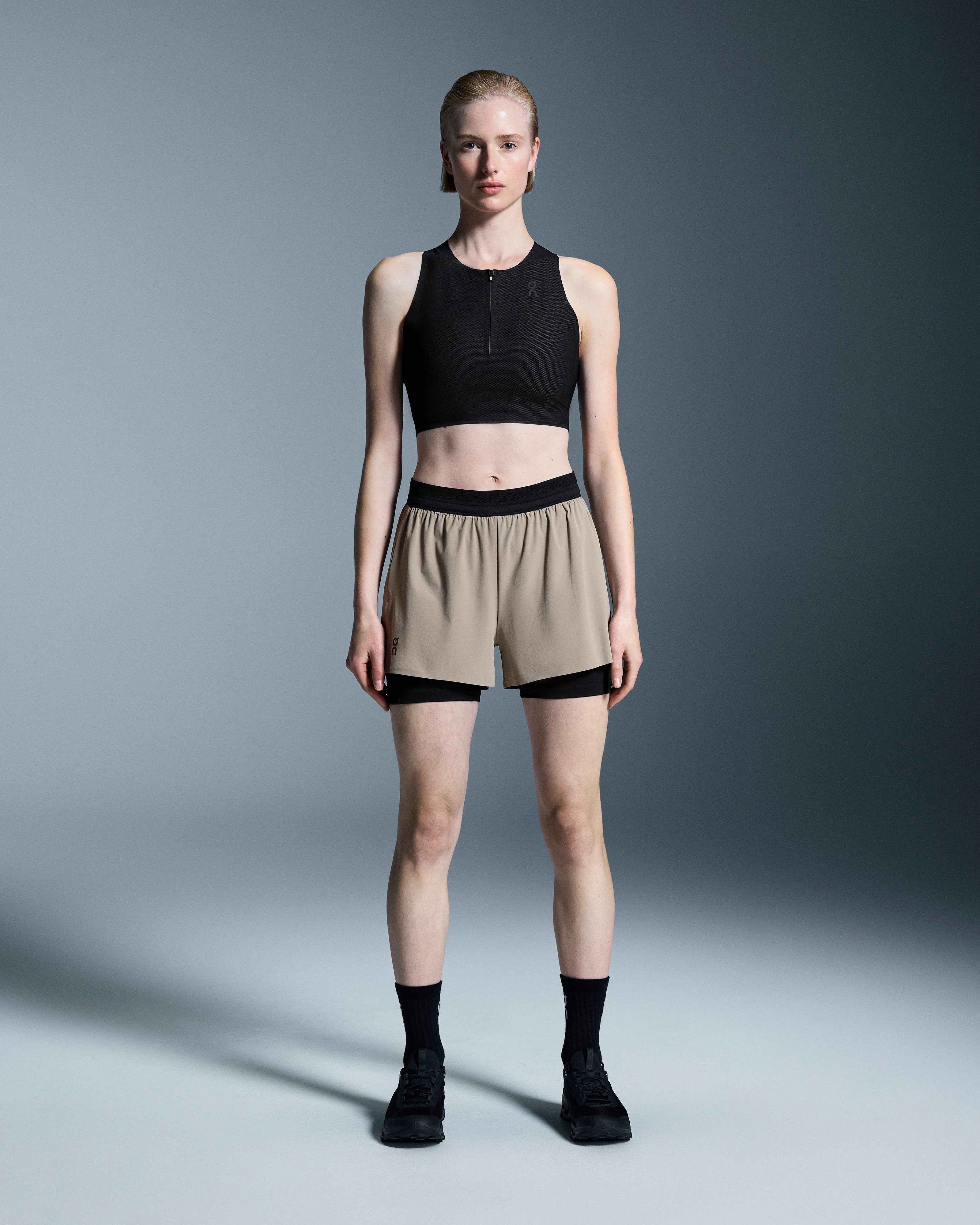 On Race Crop Black Women Tops and t-shirts
