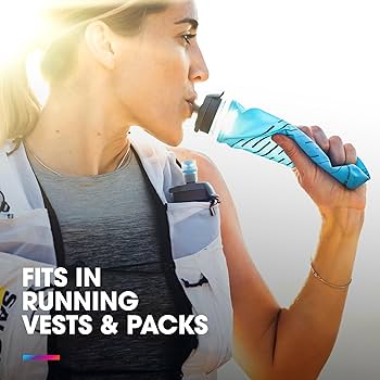 HydraPak UltraFlask Speed 500ml 2-Pack Collapsible Soft Flask Water Bottle for Hydration Vests and Running Packs with Easy Open Cap (500ml / 17oz) : Amazon.sg: Sporting Goods