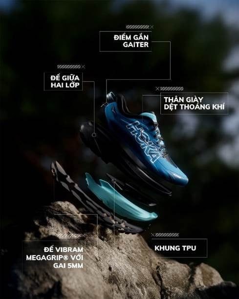HOKA ra mắt Mafate 5, tối ưu hiệu suất chạy trail | Báo điện tử Tiền Phong