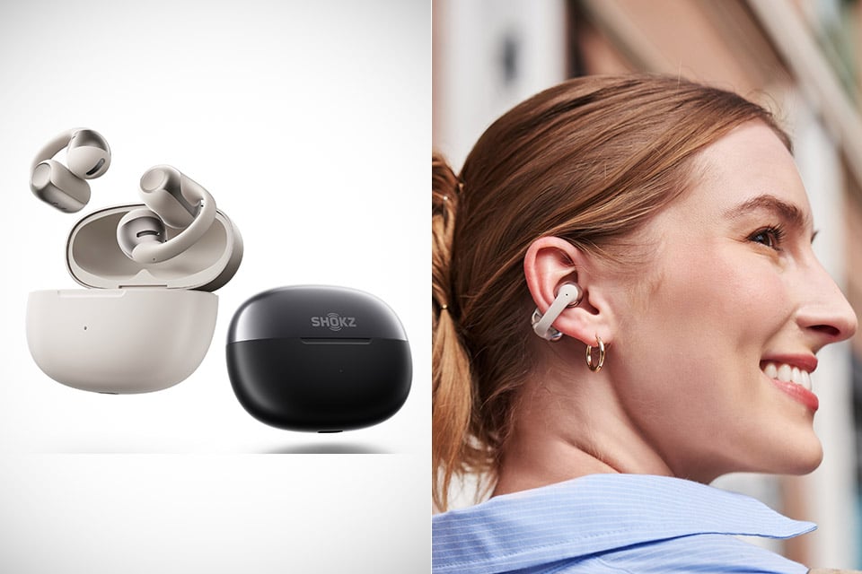 SHOKZ OpenDots ONE are the First Open-Ear Earbuds Using Air Conduction with Bassphere Technology - TechEBlog