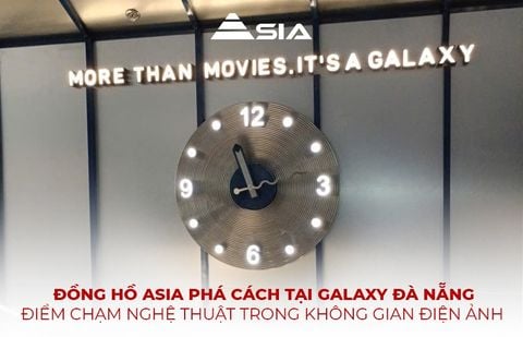 Đồng Hồ Rạp Chiếu Phim Galaxy Đà Nẵng: Biểu Tượng Kiến Trúc Phá Cách