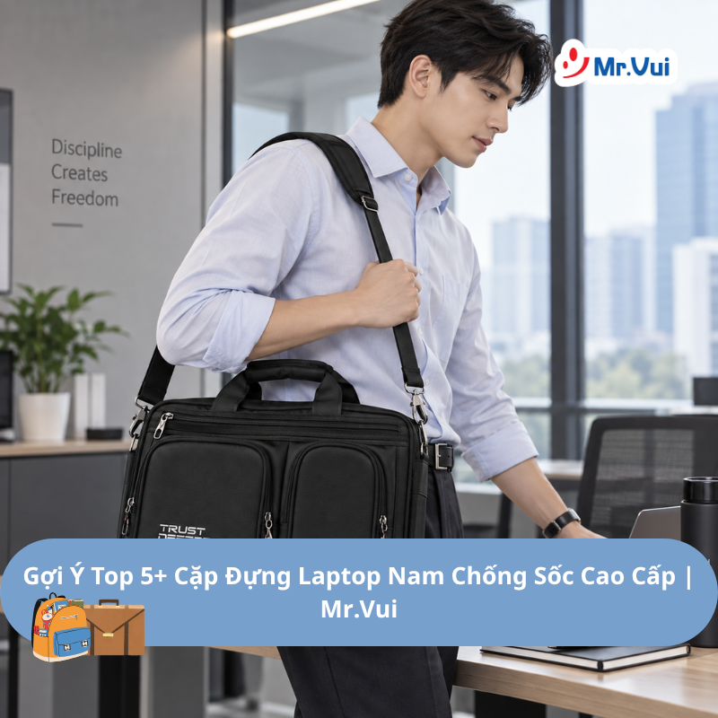Gợi Ý Top 5+ Cặp Đựng Laptop Nam Chống Sốc Cao Cấp | Mr.Vui