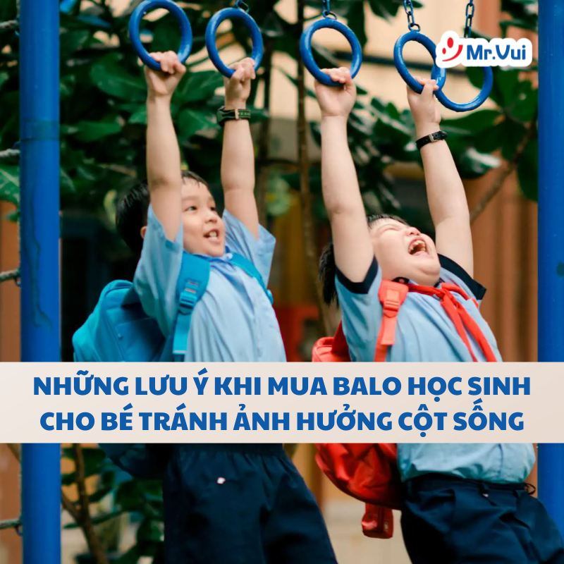 Những Lưu Ý Khi Mua Balo Học Sinh Cho Bé Tránh Ảnh Hưởng Cột Sống