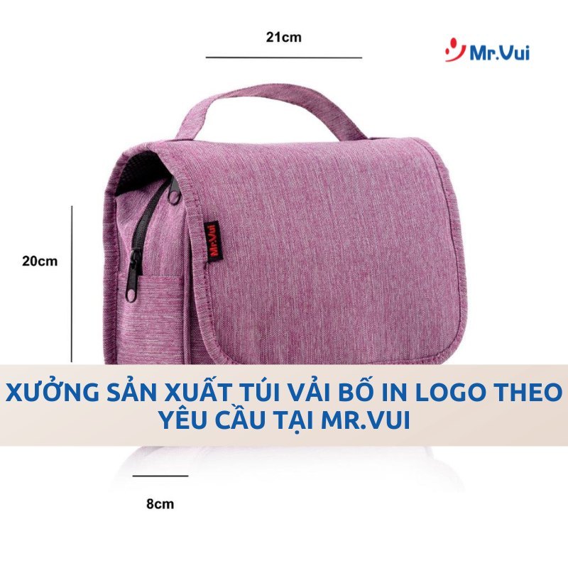 Xưởng Sản Xuất Túi Vải Bố In Logo Theo Yêu Cầu Tại Mr.Vui