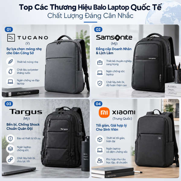 balo laptop hiệu nào tốt