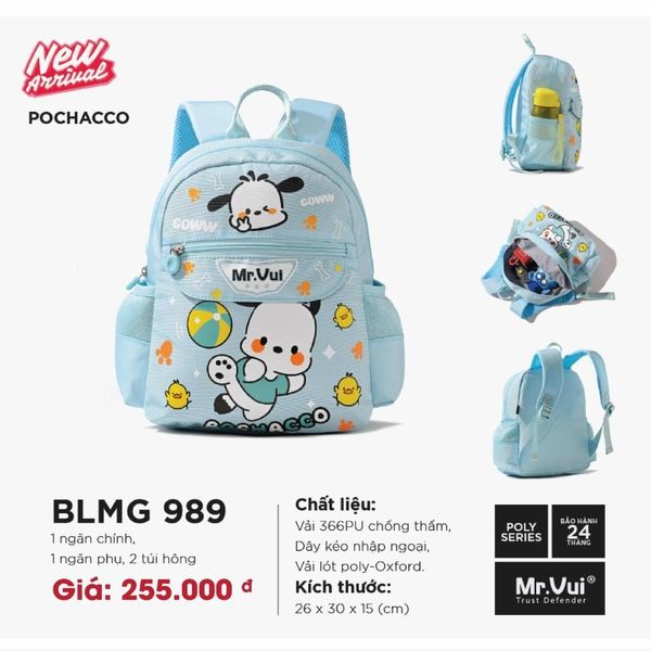 Balo mẫu giáo Mr. Vui BLH 989