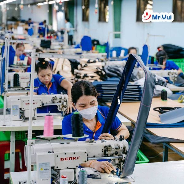 chi phí sản xuất balo