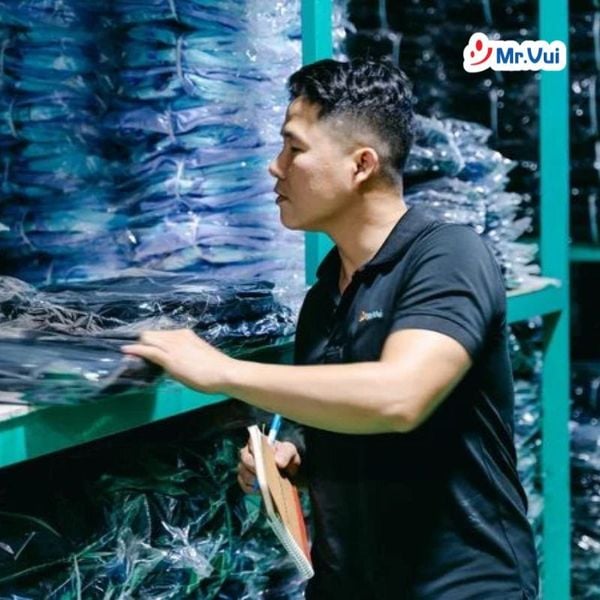 xưởng may balo