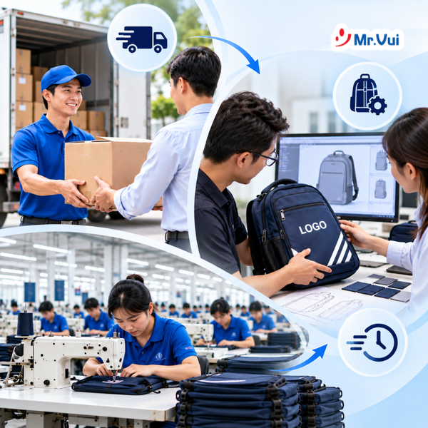 xưởng may balo túi xách Hải Phòng