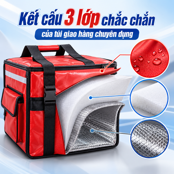 xưởng may túi giao hàng