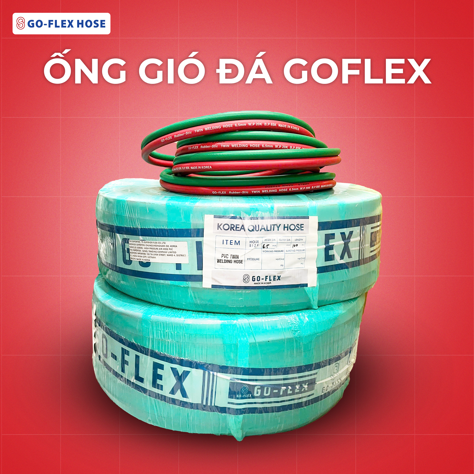 Ống gió đá Goflex: Ứng dụng trong ngành kết cấu thép và đóng tàu