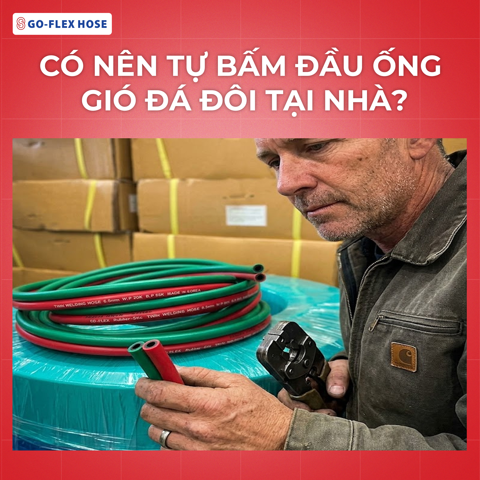 Có Nên Tự Bấm Đầu Ống Gió Đá Đôi Tại Nhà?