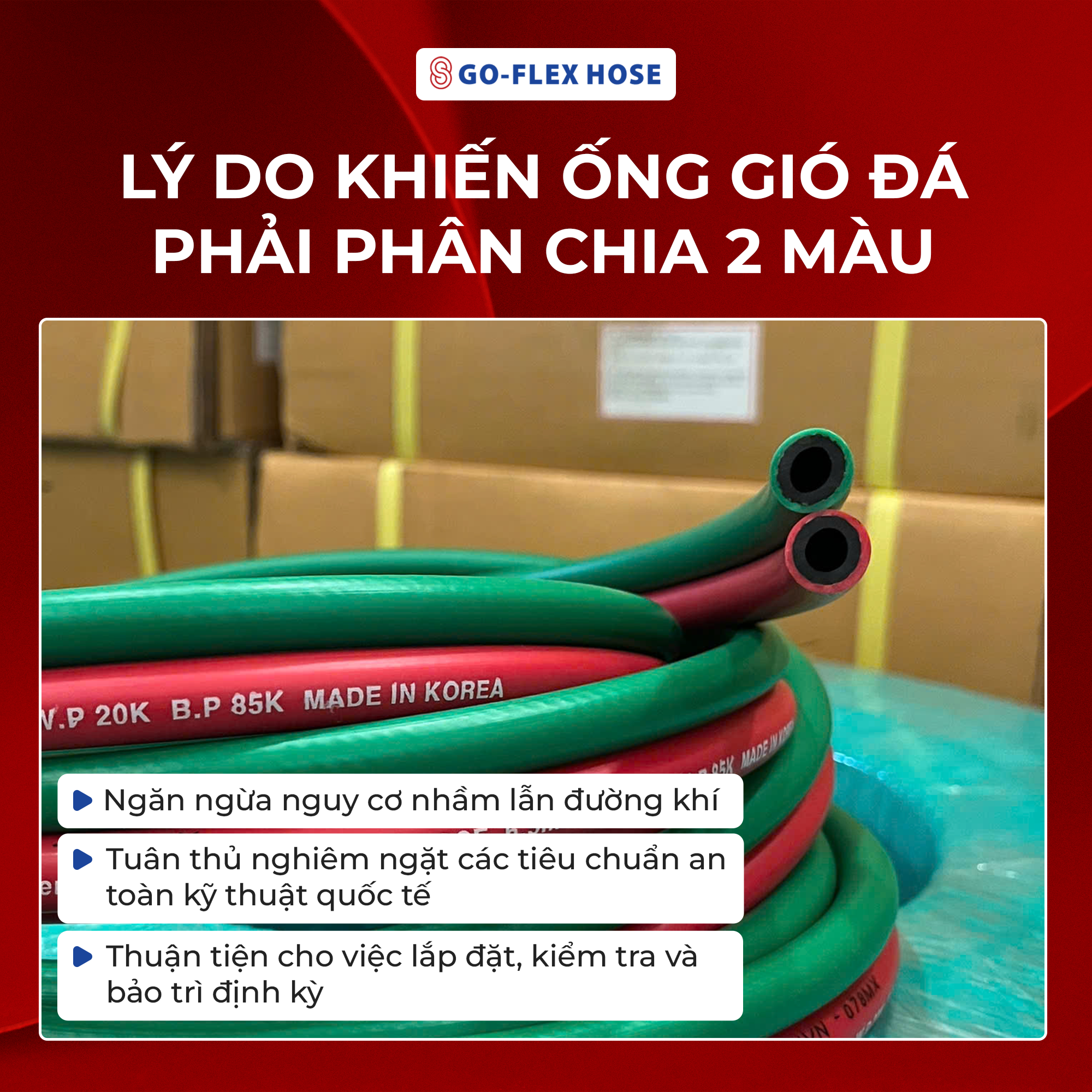 Tại Sao Ống Gió Đá Lại Được Phân Chia 2 Màu?