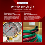 Áp Suất Làm Việc (WP) và Áp Suất Nổ (BP) Của Ống Dẫn Công Nghiệp