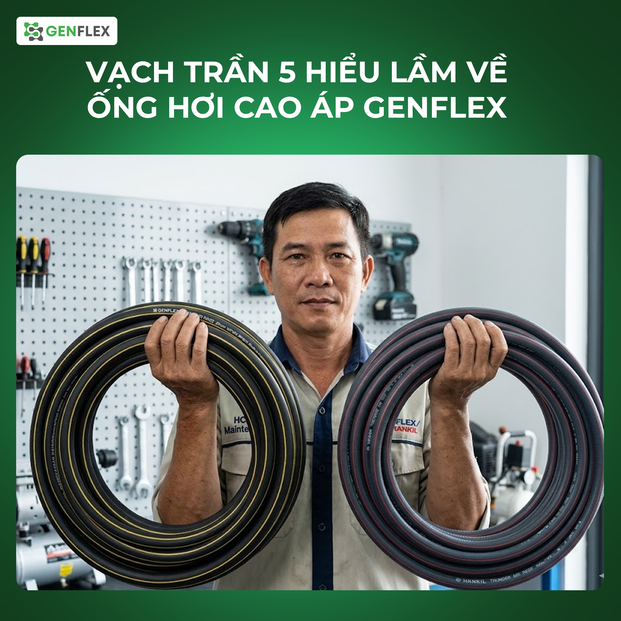 Vạch Trần 5 Hiểu Lầm Về Ống Hơi Cao Áp