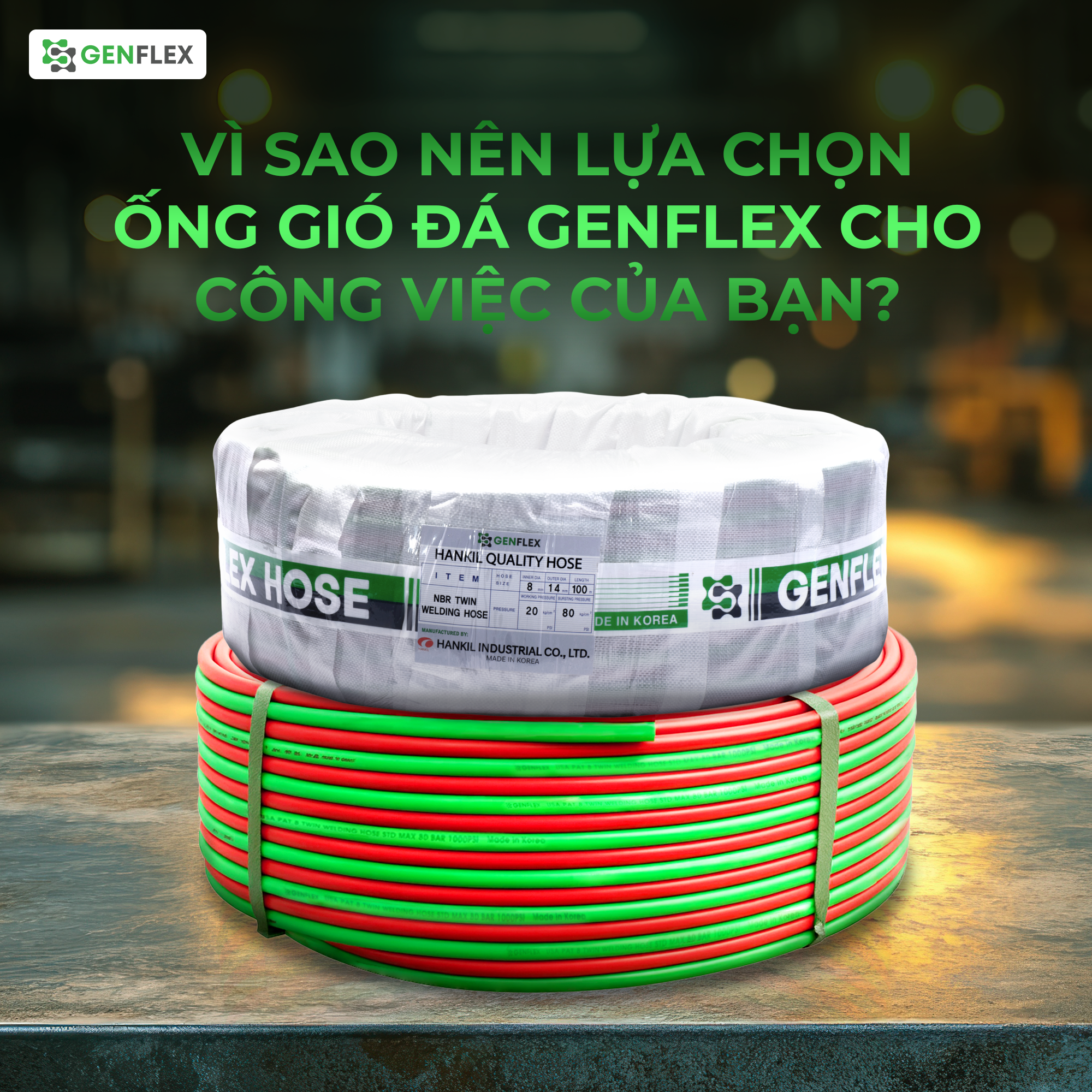 Vì Sao Nên Lựa Chọn Ống Gió Đá Genflex Cho Công Việc Của Bạn?