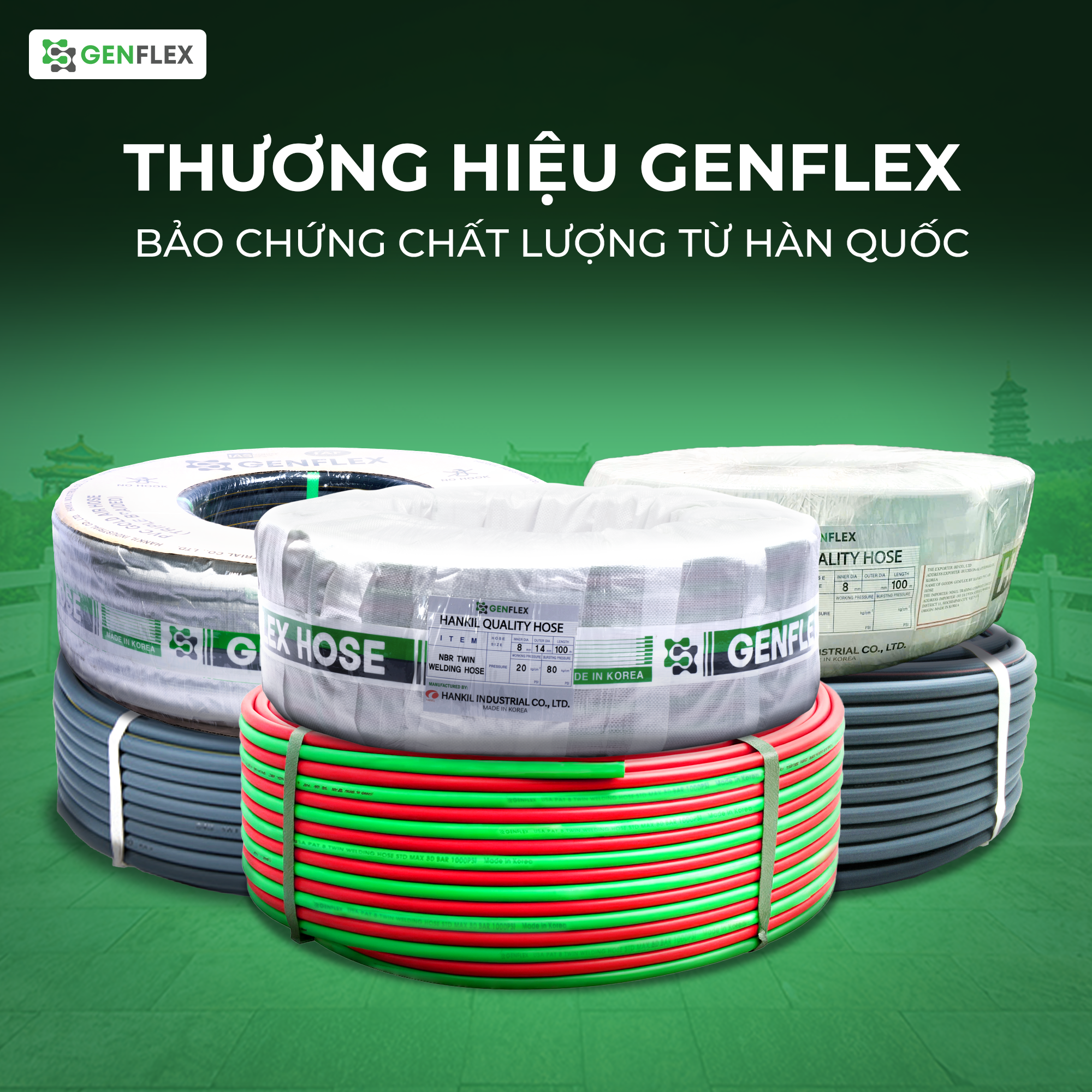 Ống Dẫn Genflex Hàn Quốc