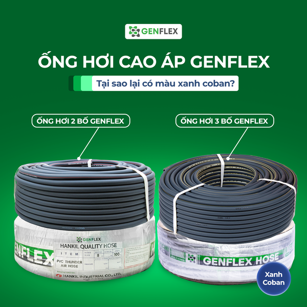 ỐNG HƠI TẠI SAO LẠI CÓ MÀU XANH COBAN?