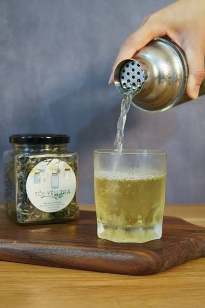 Lục trà shan tuyết pha lạnh