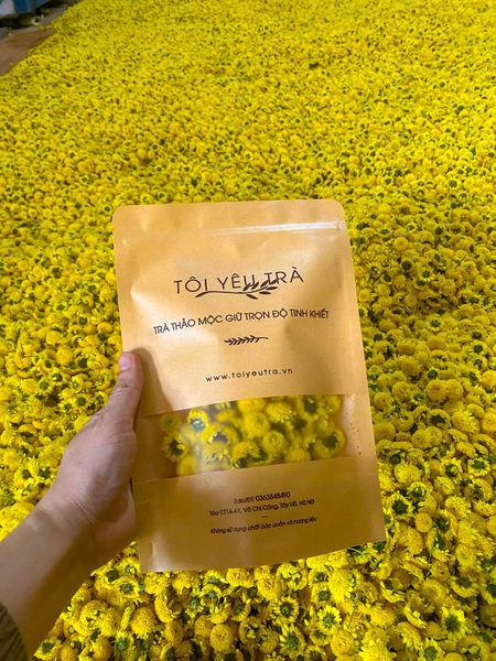 Trà Hoa Cúc Chi Sấy Lạnh Khác Sấy Thường Thế Nào?