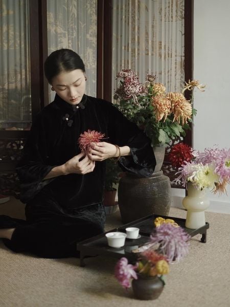 song cham uong tra