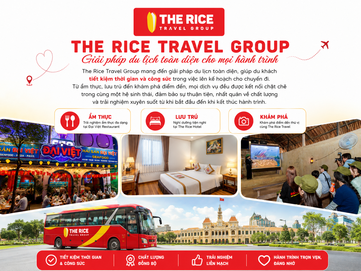 Khám Phá Việt Nam Dễ Dàng Hơn Cùng Hệ Sinh Thái The Rice Travel Group