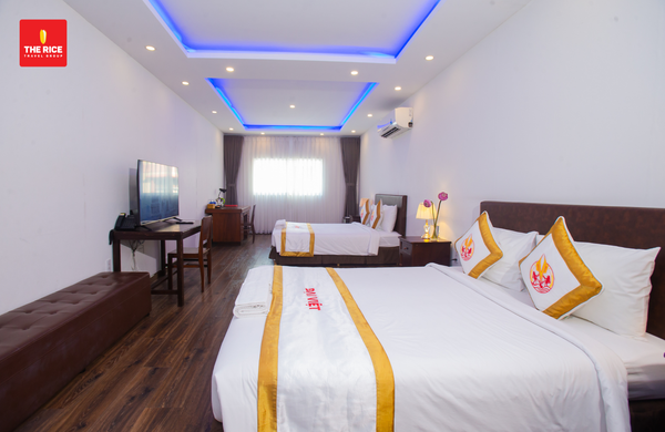 Đa dạng hạng phòng cho du khách thoải mái lựa chọn