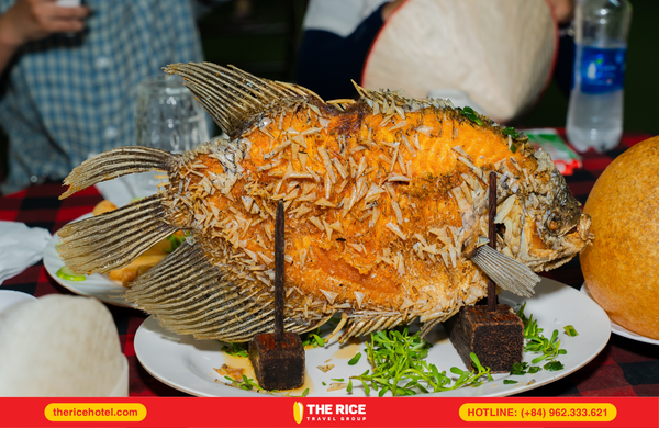 Crispy elephant ear fish