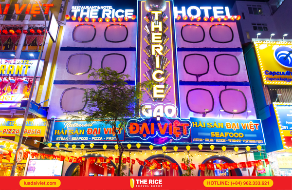 The Rice Hotel & Travel Group is ideally located in the city center, making it easy for guests to book rooms and tours.