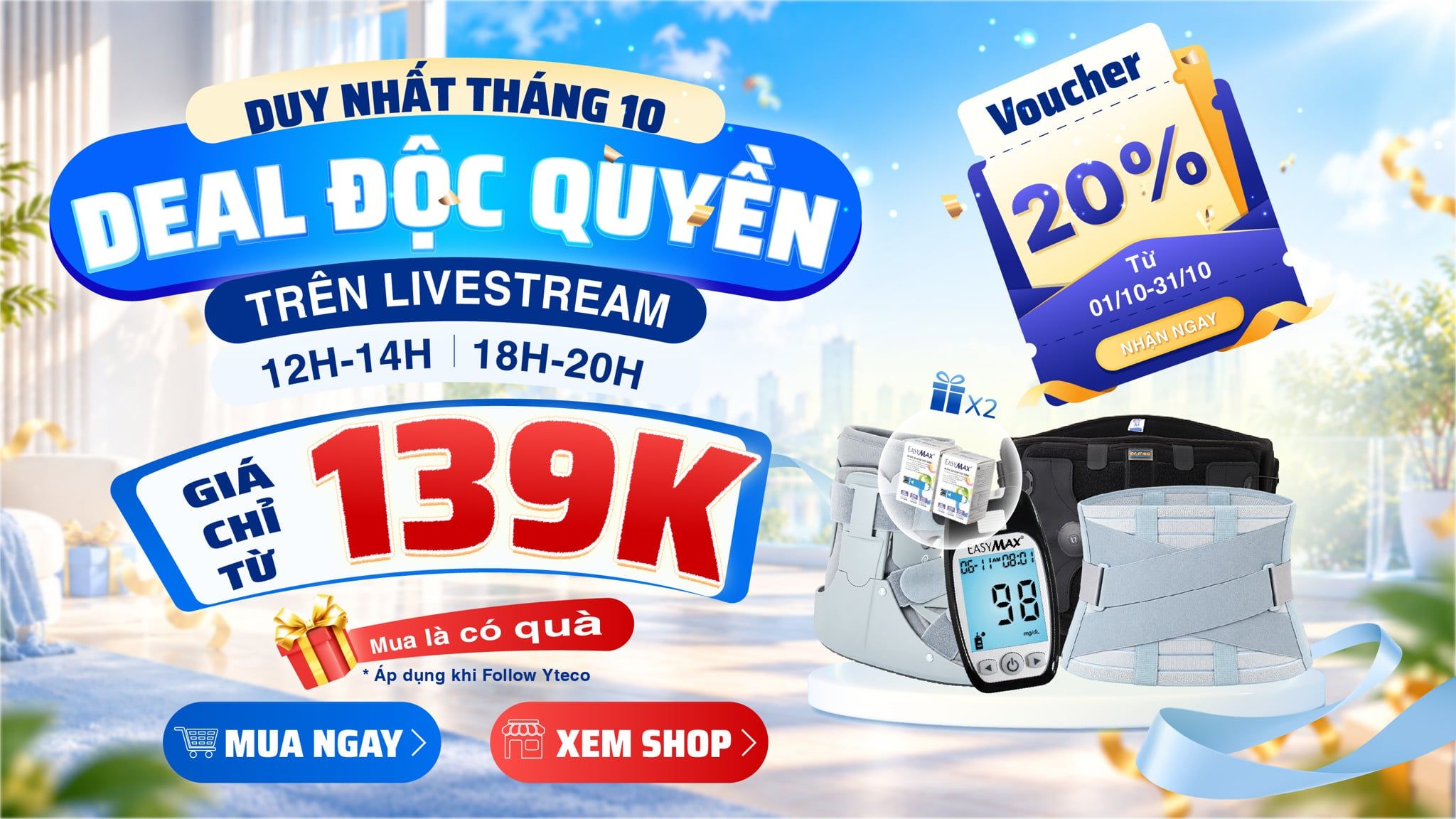 Khuyến Mãi Tháng 10