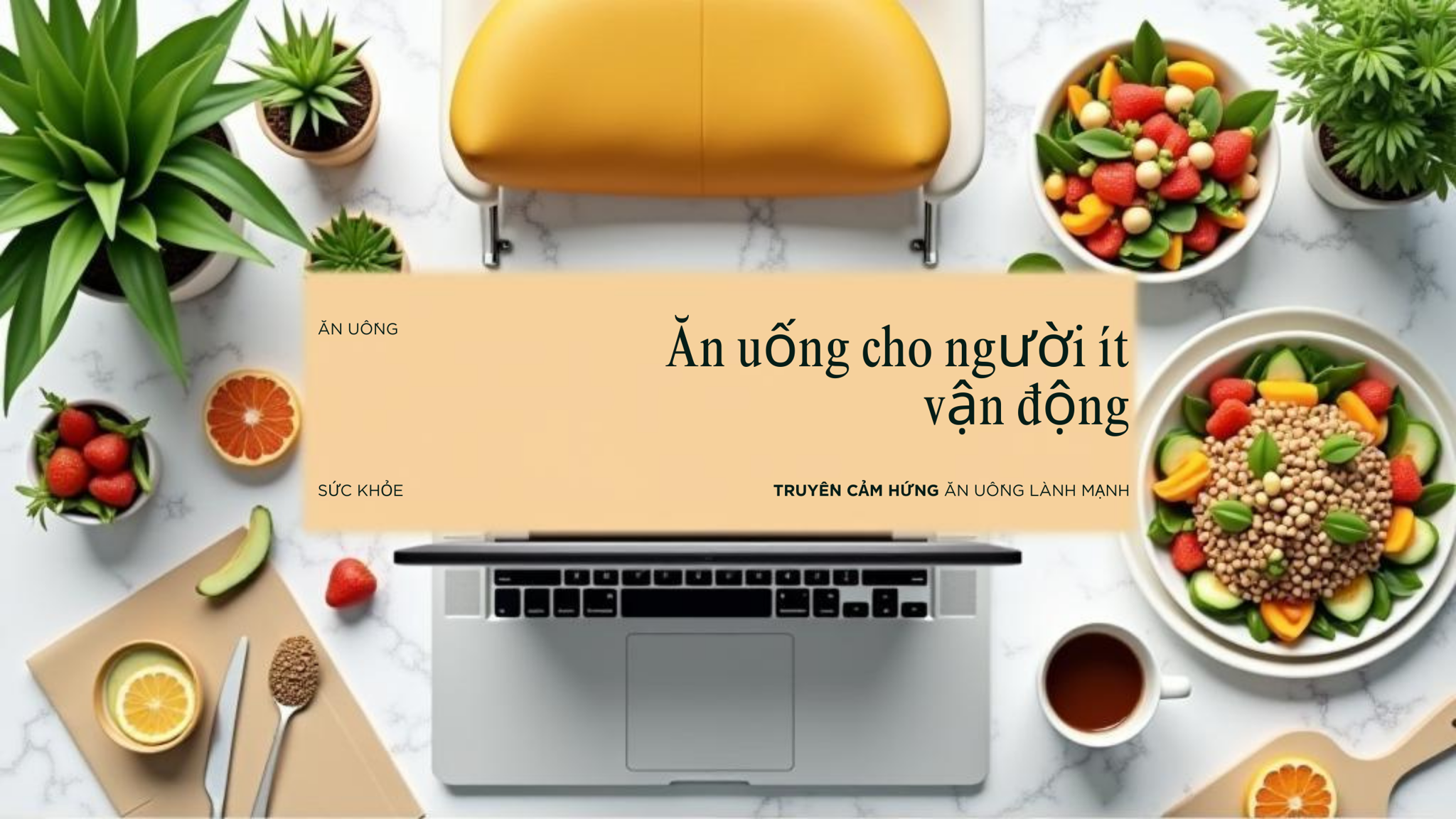 Dinh dưỡng cho người ít vận động