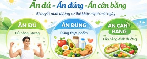 Ăn đủ - ăn đúng - ăn cân bằng