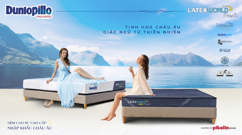 dual nệm cao su