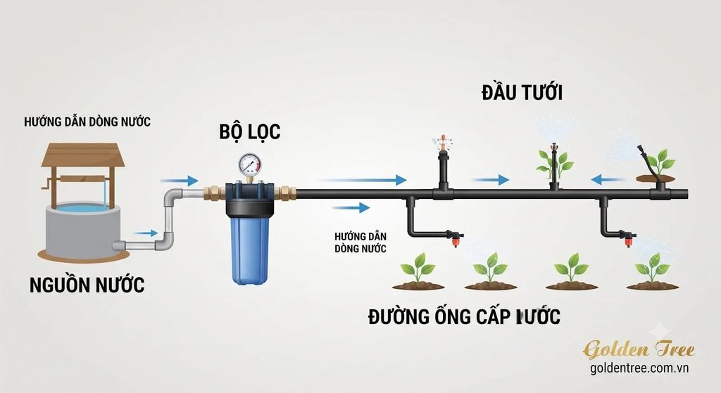 Bộ Lọc Nước Cho Hệ Thống Tưới Cây Tự Động: Có Cần Thiết Không?