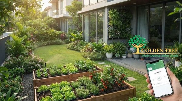 Bí quyết chăm sóc cây tại nhà hiệu quả với hệ thống tưới tự động